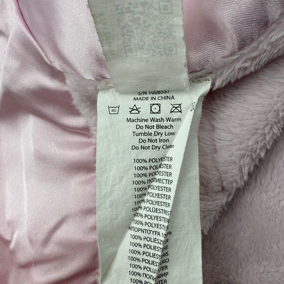 UGG Plush Satin-Lined Baby Blanket in Pink Super Soft 35” x 48” - Picture 11 of 11